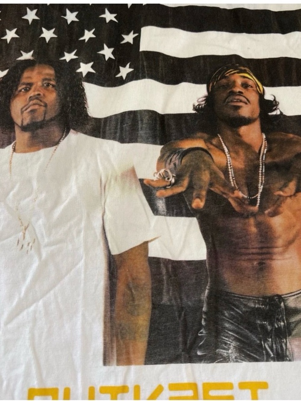 OUTKAST Mens White T Shirt- Size 2XL